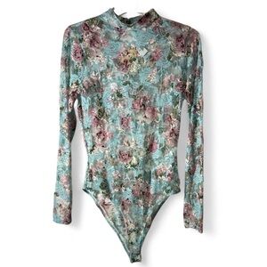 Floral Long Sleeve Bodysuit